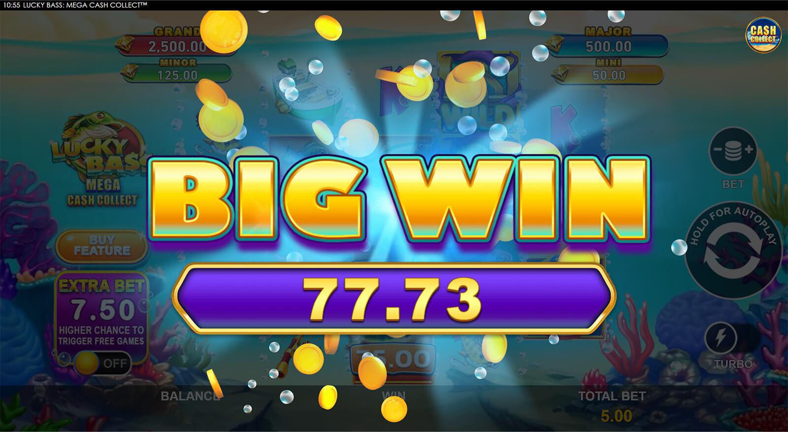 Lucky Bass Mega Cash Collect
